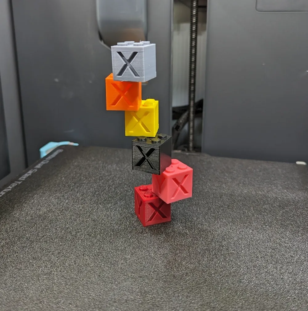 Legos XYZ Calibration Cube by t147caddy MakerWorld