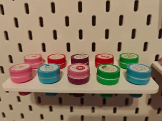 Kids Stamp Holder for IKEA SKÅDIS Board