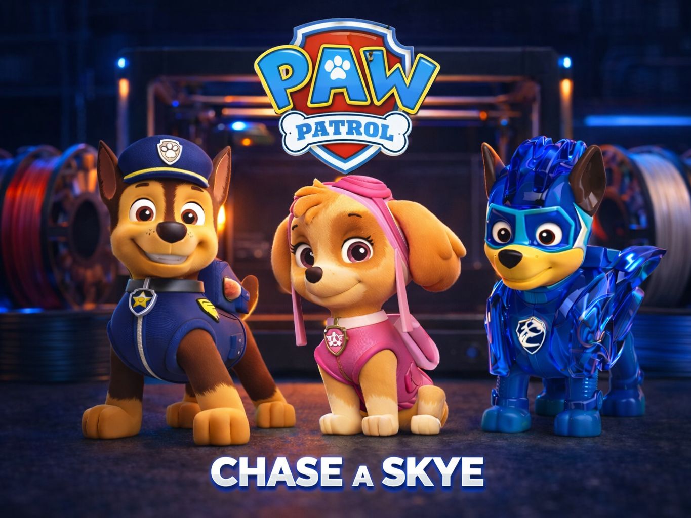 Chase and Skye - PAW Patrol Mini Figure Set
