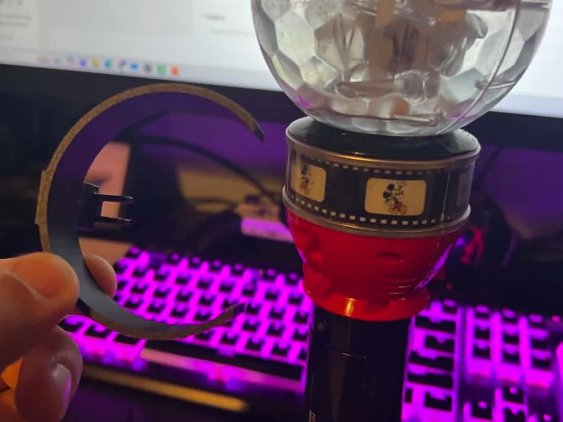 Mouse Bubble Wand Switch Lock Safety Clip