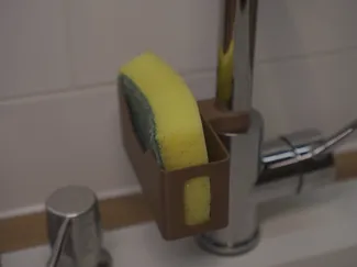 Smart Sponge Holder Duo Faucet & Sink Mount