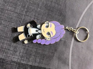 Rumi Demon Hunter porte clefs avec ou sans nfc