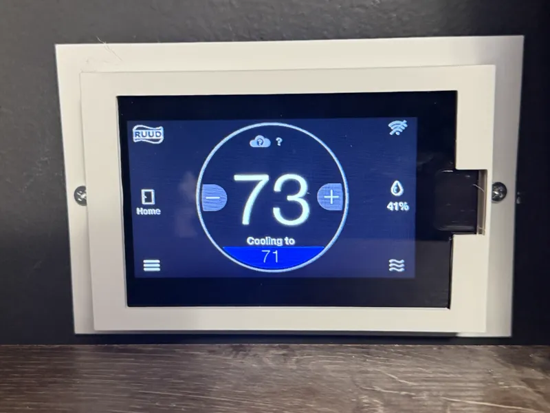 Ruud thermostat cover (EcoNet Smart Thermostat)