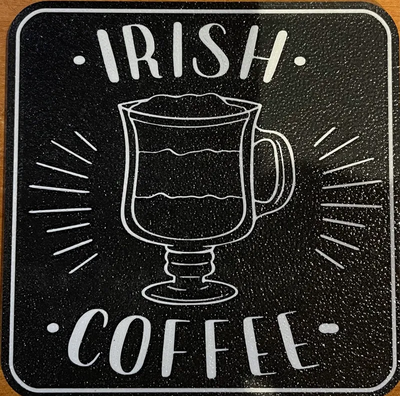 Irish Coffee Coaster
