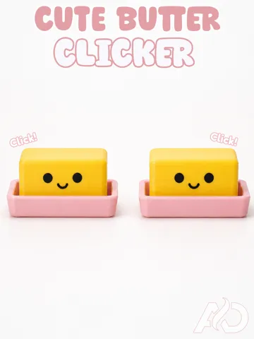 Objeto manipulable: CUTE BUTTER CLICKER — vista de referencia 2