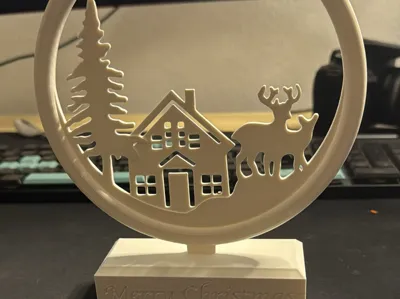 Sweet Christmas Landscape 