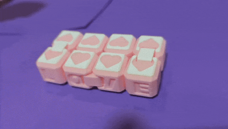 LOVE Infinity Cube – Valentines Day Fidget