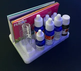 Fluval test kit organizer 
