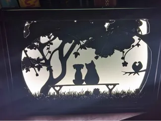 Valentines Day Shadowbox