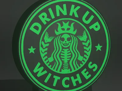Drink Up Witches Light
