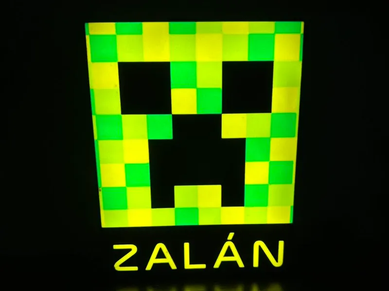 Minecraft lightbox (custom name)