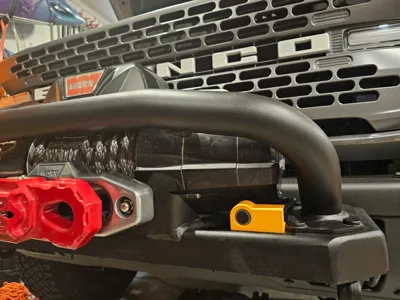 ford bronco parking sensor relocation mount