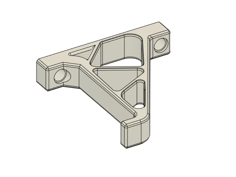 Wall hook with 12 mm holes