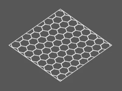 Gachapon Side Panel Large Hex