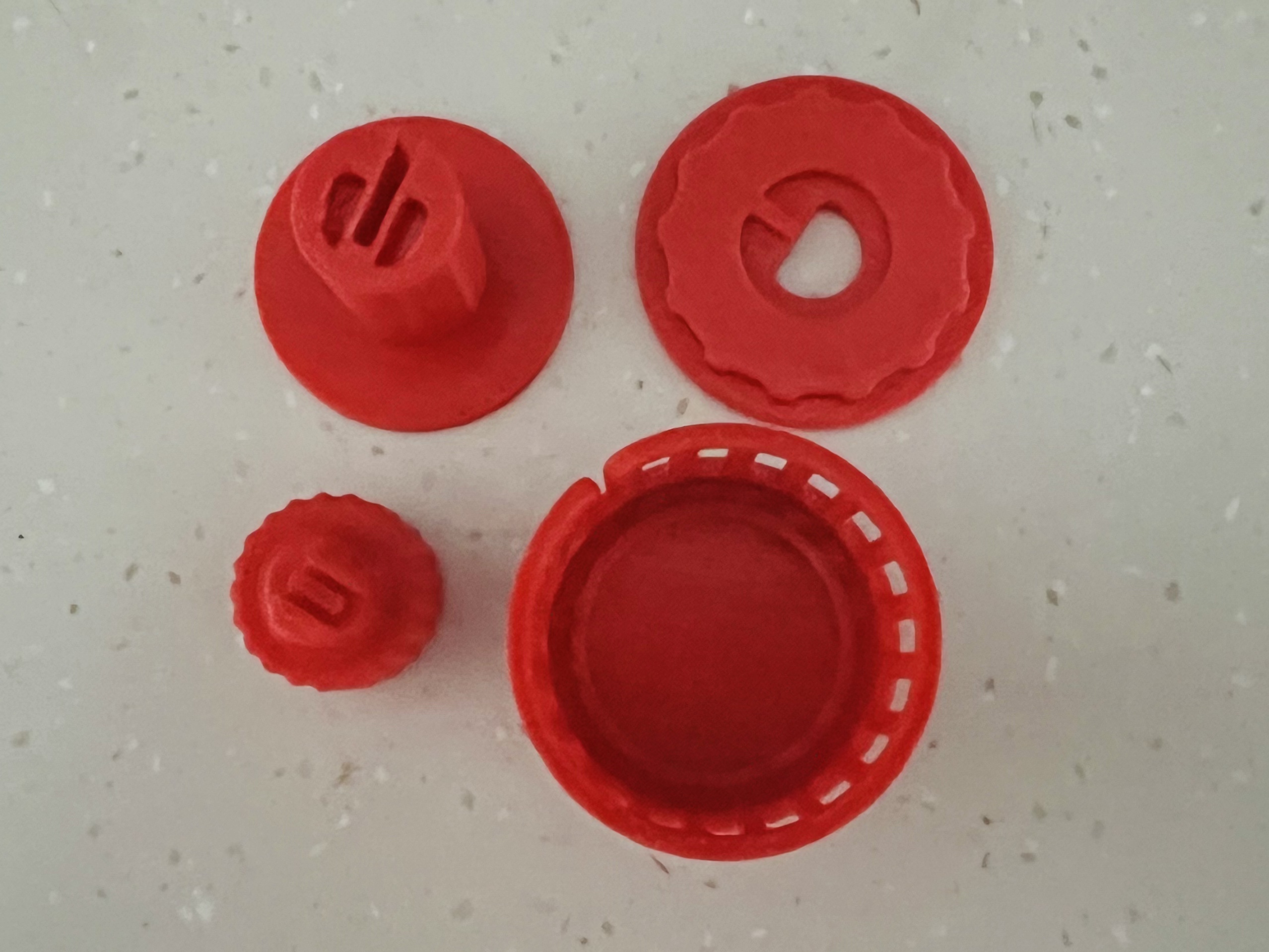 Miniatura 3 do modelo 3D 裁缝卷尺收纳仓