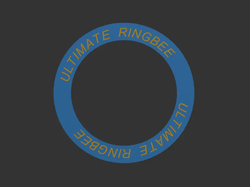 Flying Disk "Ultimate Ringbee"