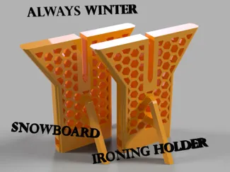 Always Winter Snowboard Ironing Holder