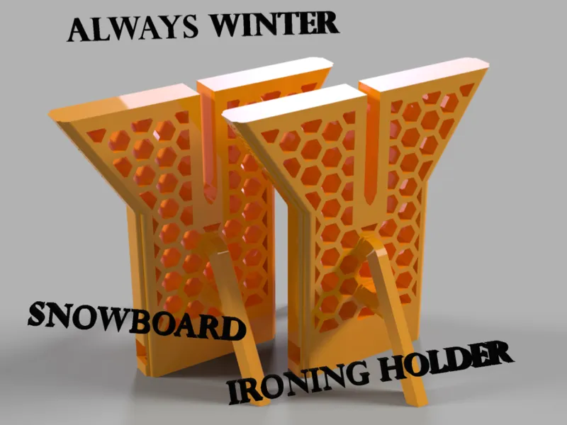Always Winter Snowboard Ironing Holder