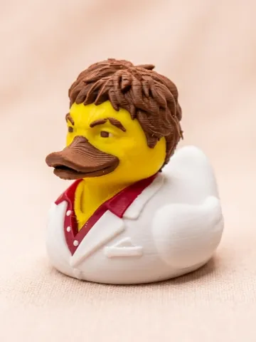 Dije o accesorio de collar: Tony Montana Duck, Scarface Duck, Cruise Jeep Duck — vista de referencia 2