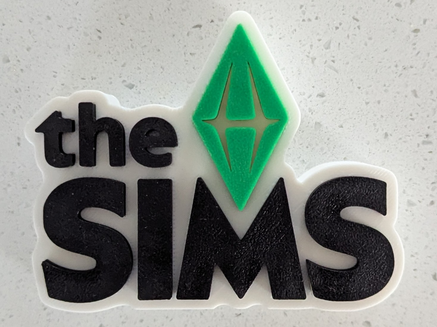 Miniatura 1 do modelo 3D The Sims Logo
