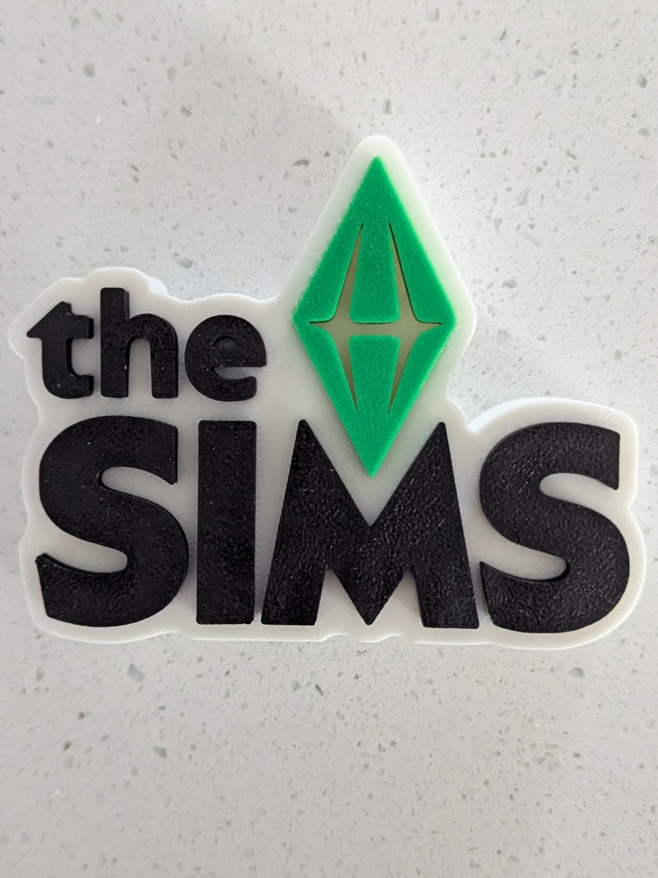 Miniatura 2 do modelo 3D The Sims Logo