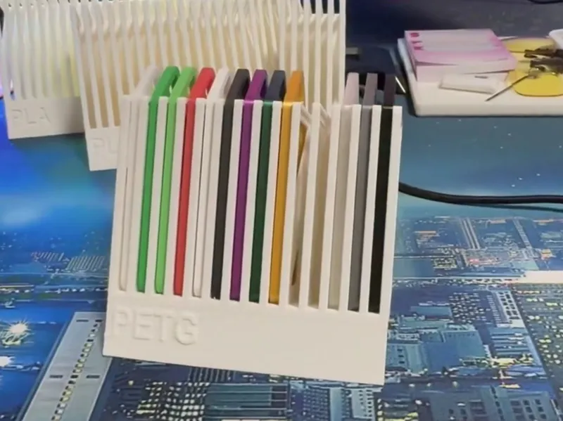 Color Swatch with table stander
