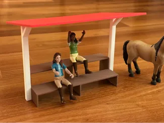 Zuschauer Tribüne (Schleich kompatibel)