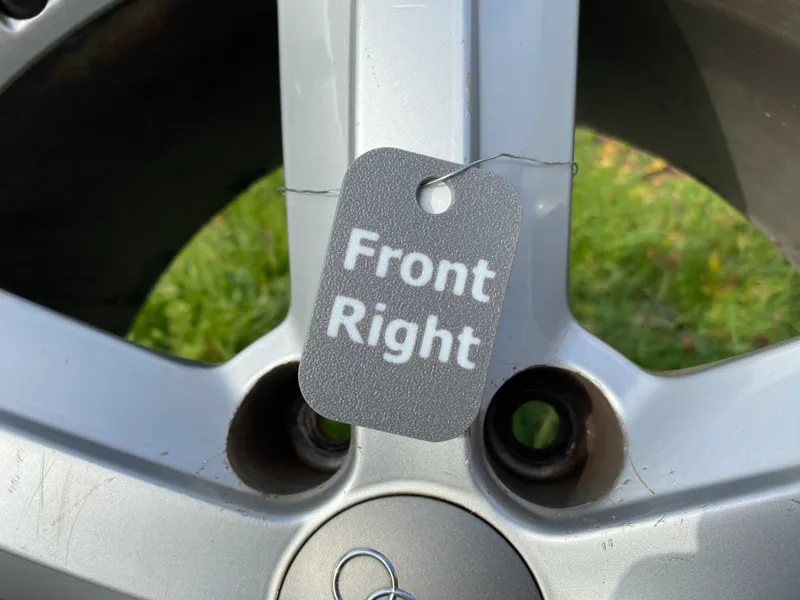 Wheel Position Labels