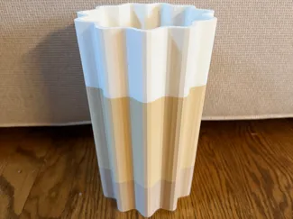 Flower Trash Can
