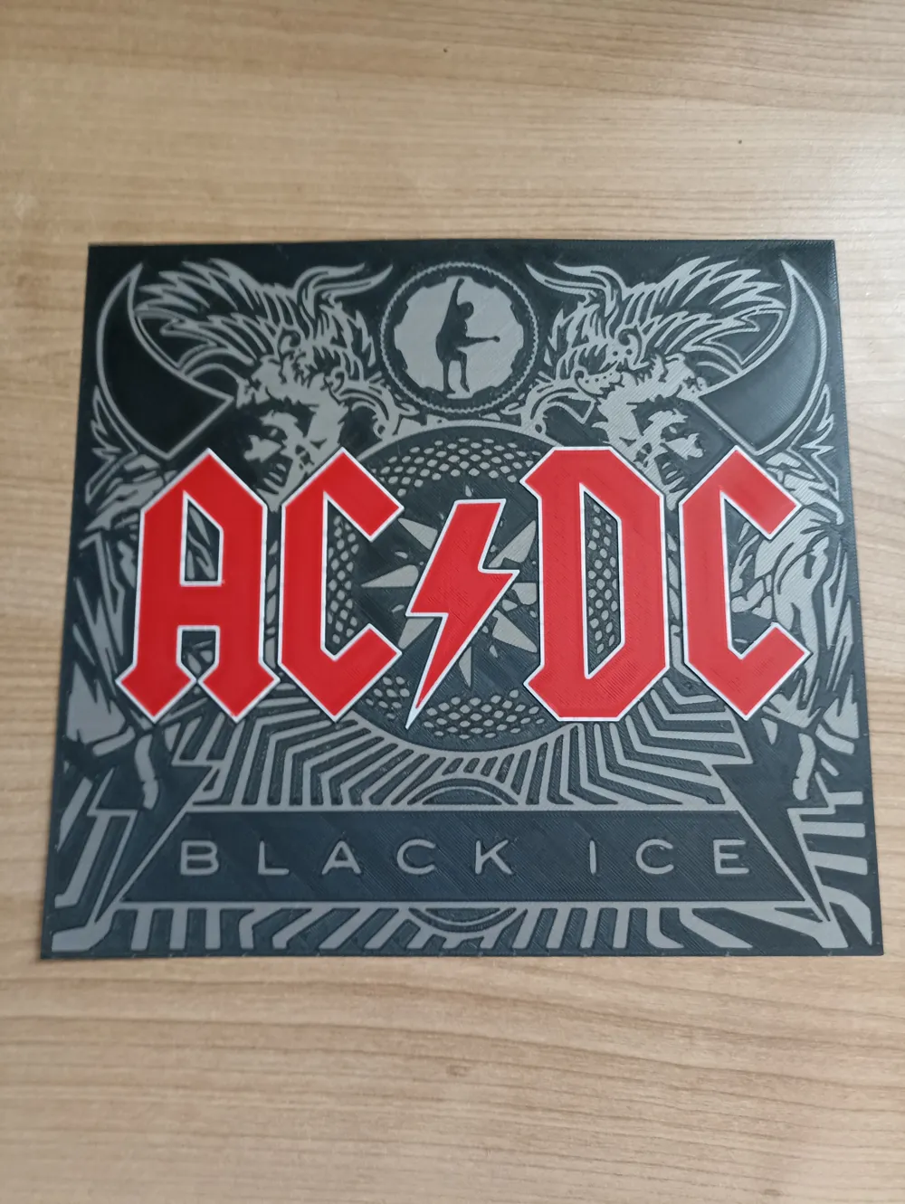 AC/DC wall decorations. - Free 3D Print Model - MakerWorld