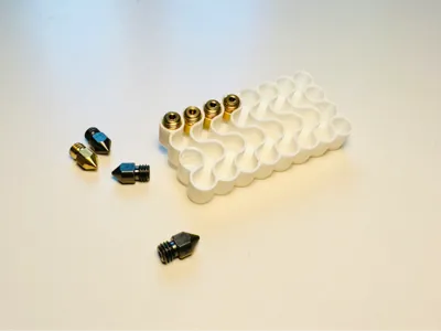 Nozzle Storage Case for 3D Printing Enthusiasts