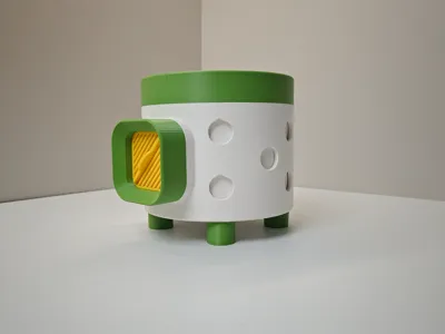 Desktop air purifier