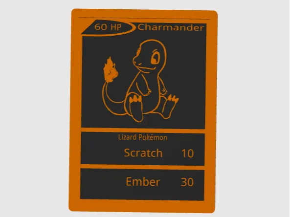 Charmander Pokémon Card