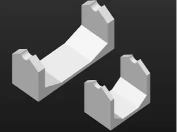 Supporto/Stand per TF2 RC4WD