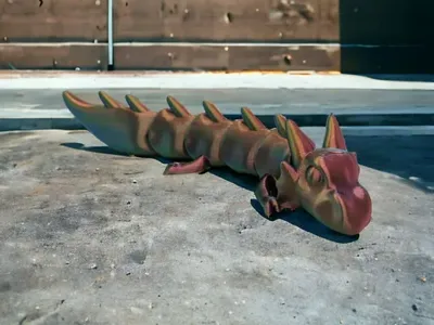 Cute Flexi Dragon