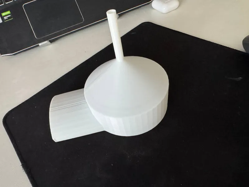 Anti spillage Olive Oil Funnel ( or any liquid)