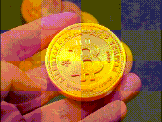 比特币棘轮解压EDC 新年祈福道具