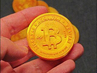 比特币棘轮解压EDC 新年祈福道具