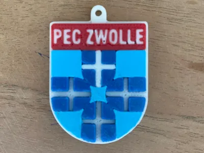 PEC Zwolle keychain