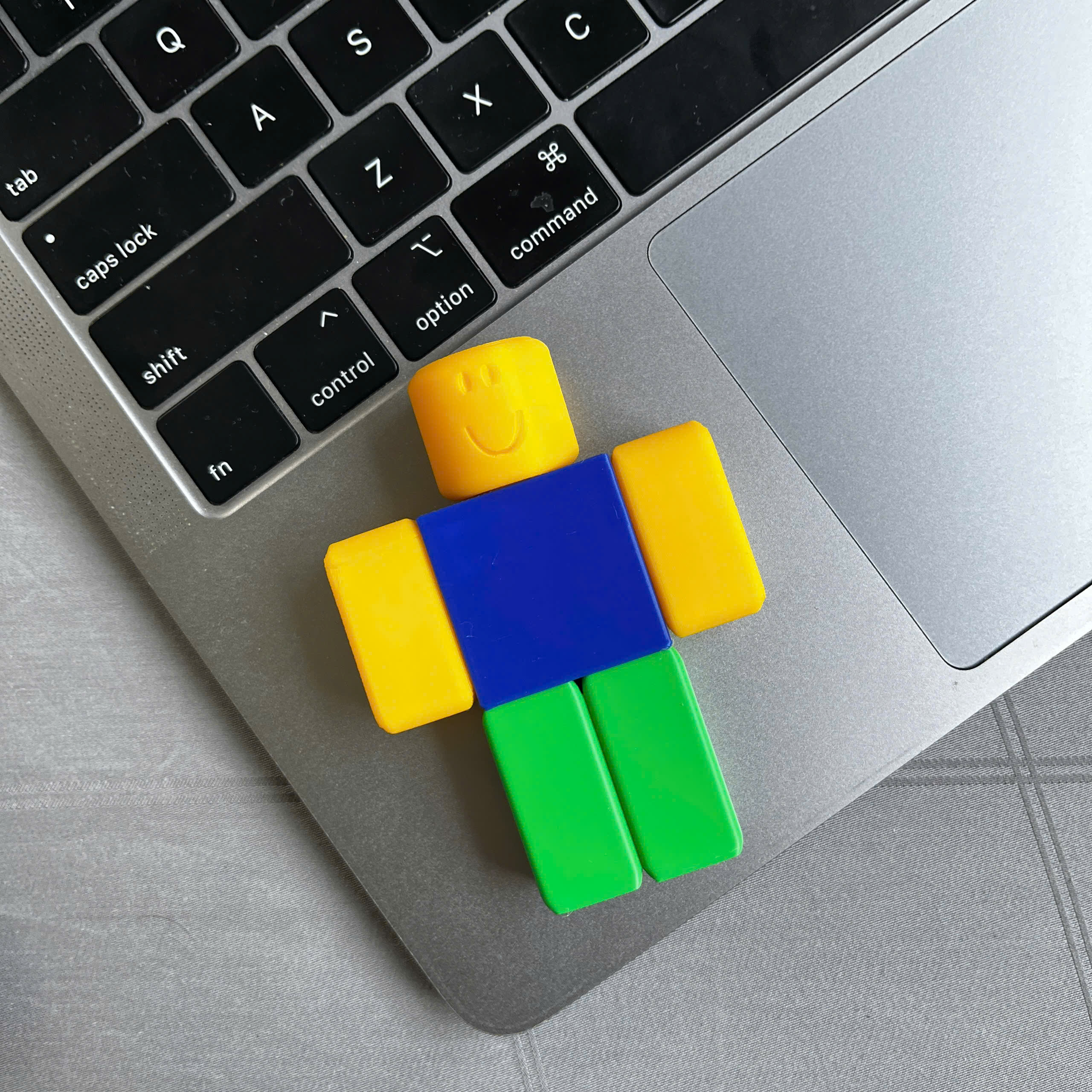 Classic Blocky Noob Figure The Roblox Icon Free 3D Print Model 