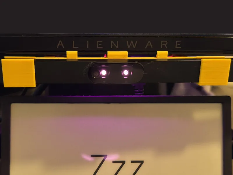 Tobii Eye Tracker 5 mount for Alienware 1900R 34.1