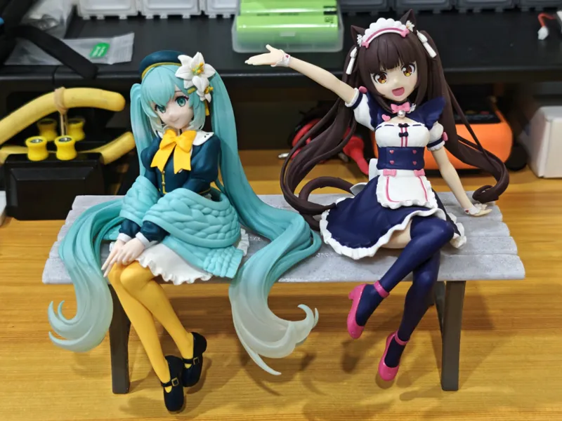 Simple Figure Bench (1/8 - 1/10 Scale)