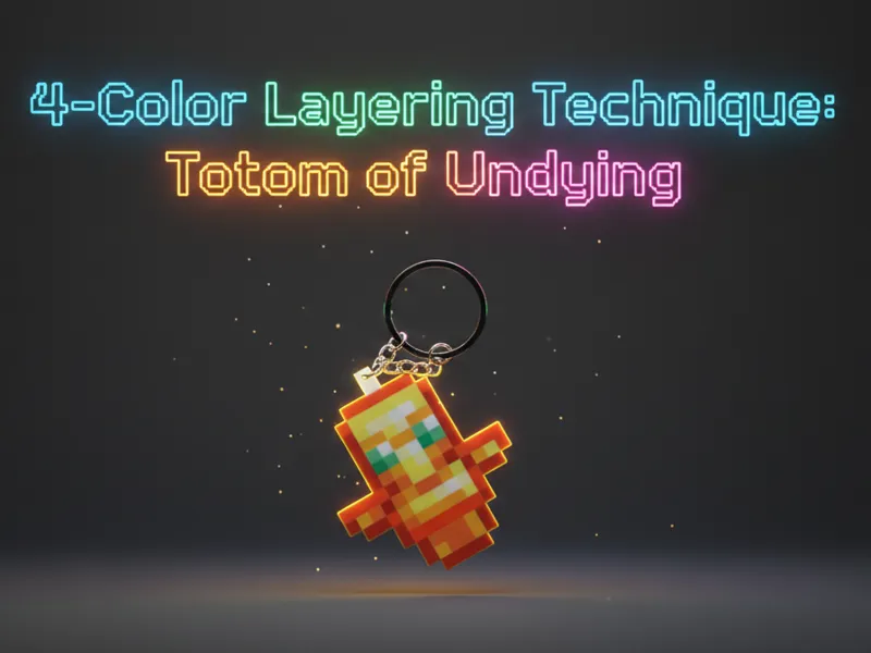 4-color layer stacking print 【Totem of Undying】