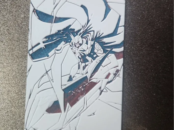 Omnimon Hueforge by Smitty8843 MakerWorld: Download Free 3D Models - 3D model önizlemesi