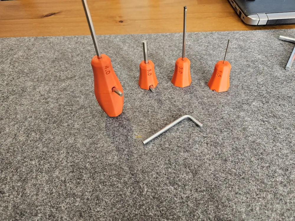 Allen key Grip set for easy handling - metric by time MakerWorld ...