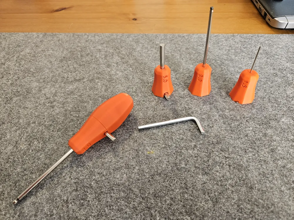 Allen key Grip set for easy handling - metric by time MakerWorld ...