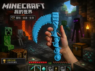 我的世界死神镰刀/Minecraft Wither Reaper Scythe