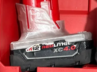 Milwaukee M12 6.0 and 4.0 Battery Top Case