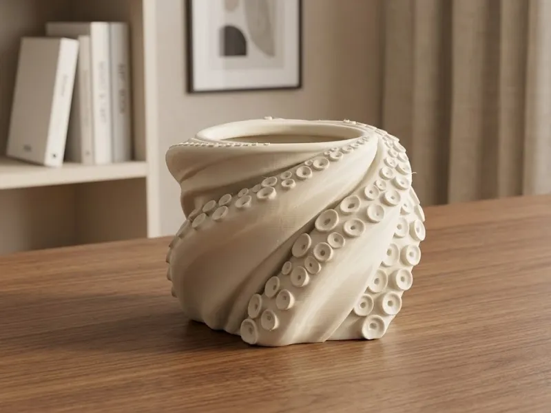 Octopus Vase / pen holder