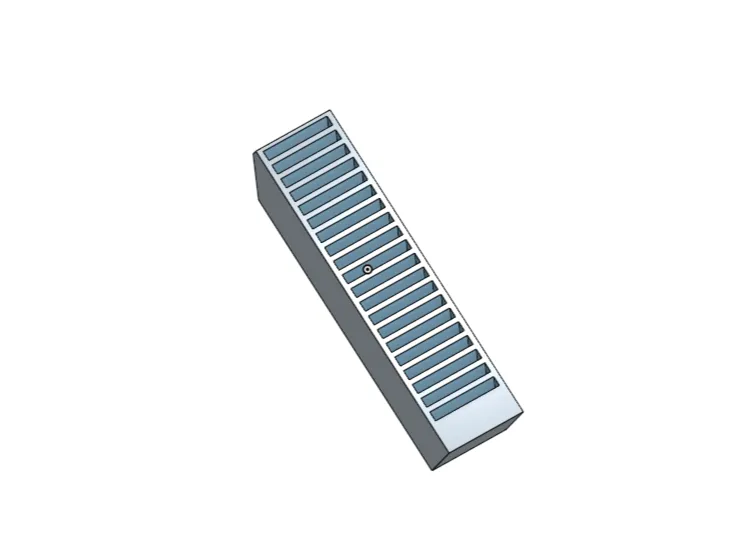 磁吸色卡盒/Magnetic swatches box